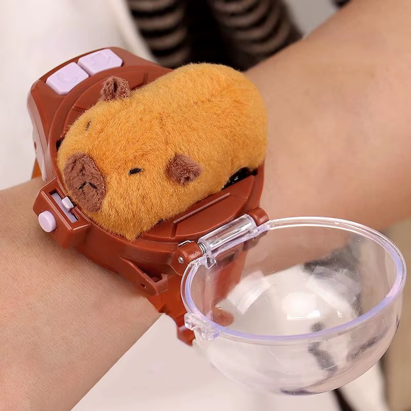 Reloj Coche Capibara con Control Remoto