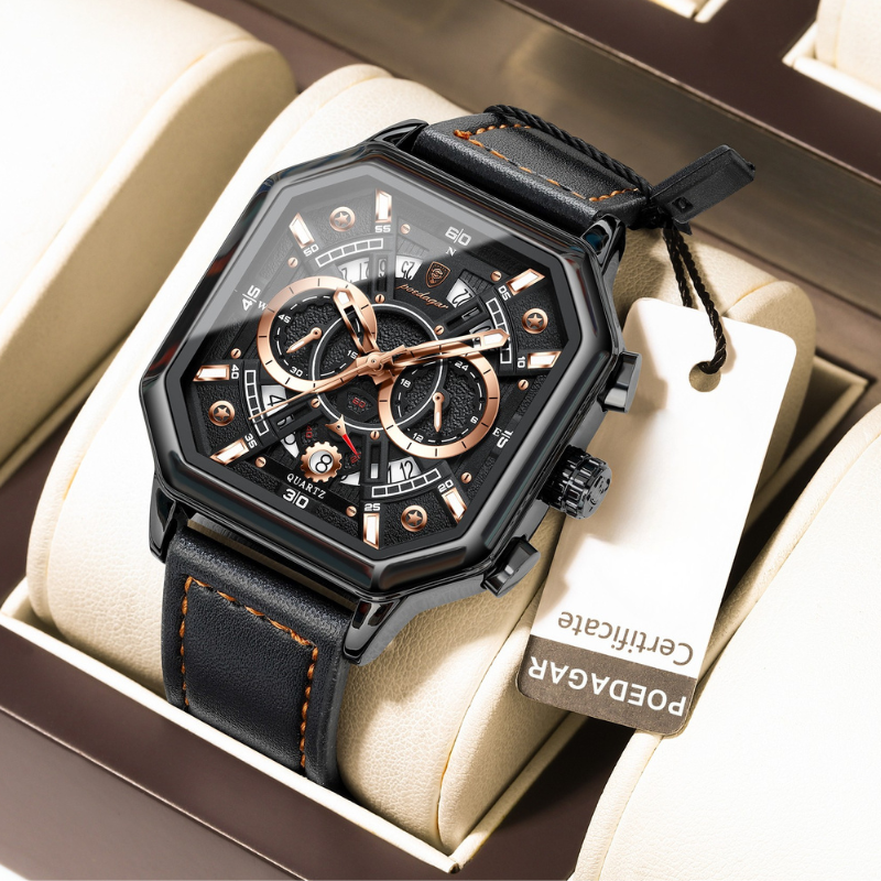 Reloj Cuadrado con Cronógrafo TD26