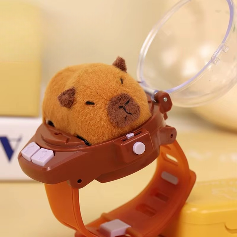 Reloj Coche Capibara con Control Remoto