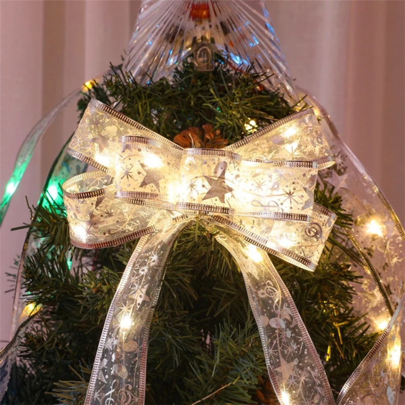 Cinta de Navidad con Luces LED