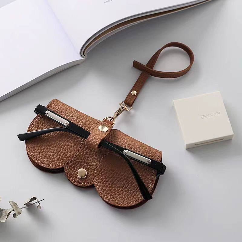 Estuche para Gafas de Cuero PU