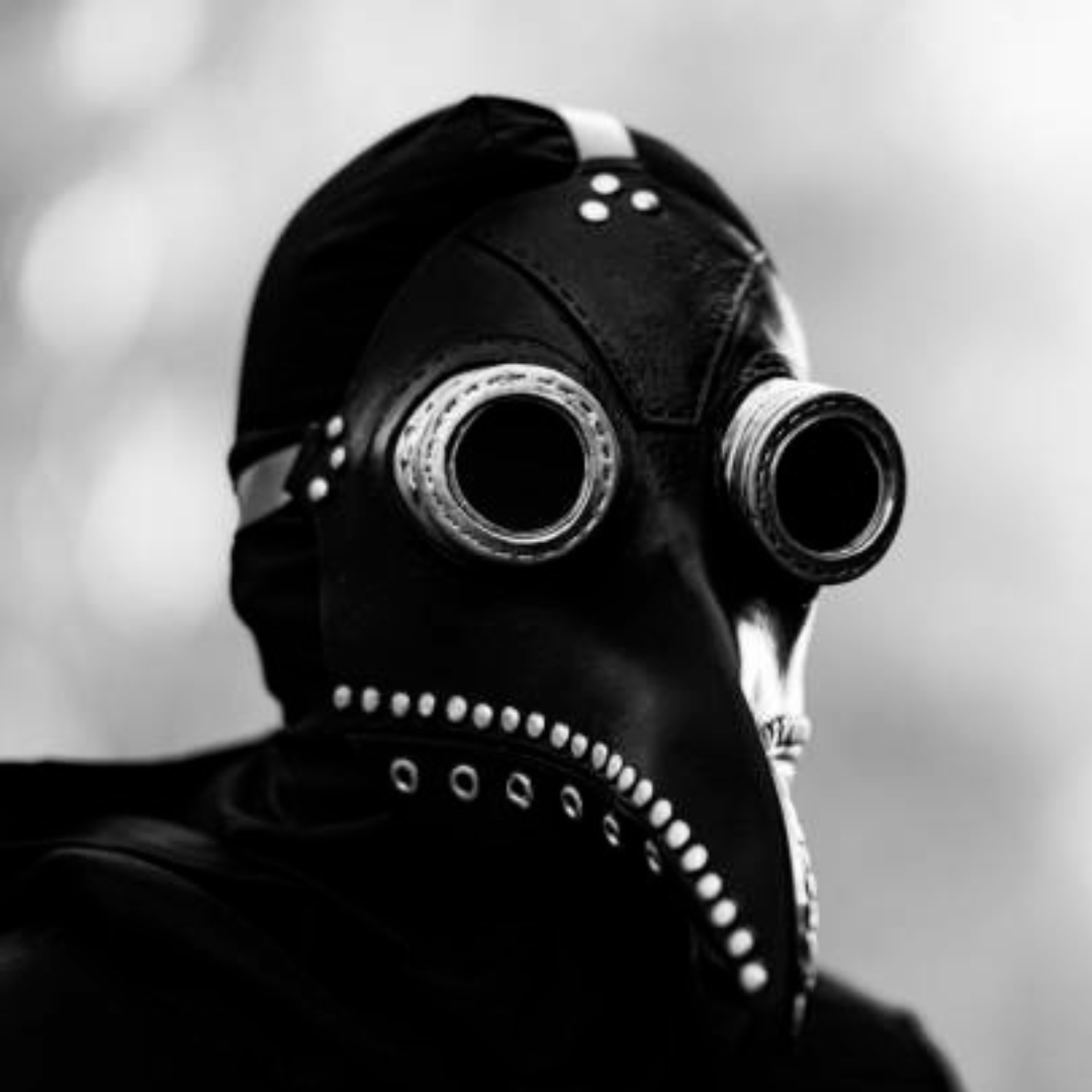 Máscara de Pico Doctor Peste 🦠