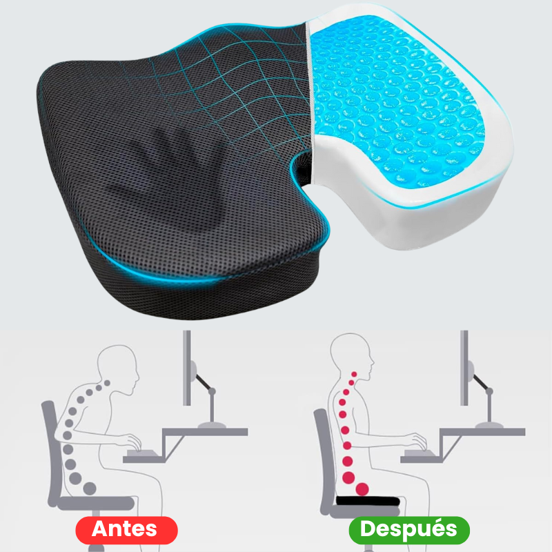 Cojín Ortopédico de Gel Viscoelástico