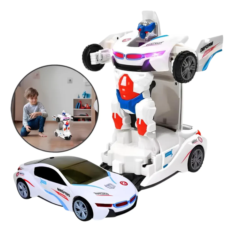 Coche Robot Transformable 2 en 1