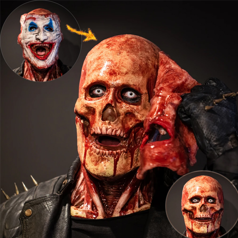 Máscara Joker de Doble Cara