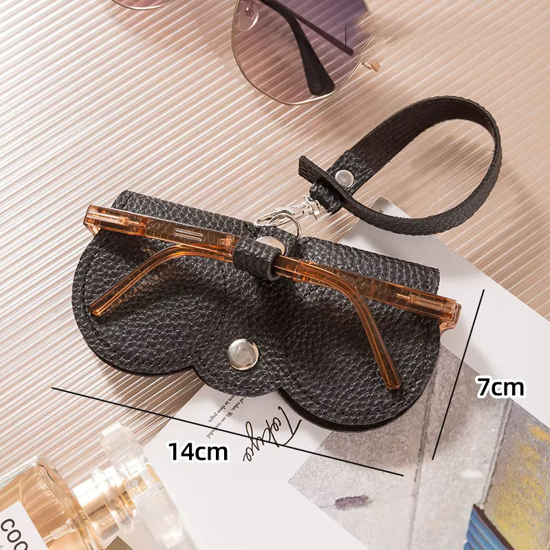 Estuche para Gafas de Cuero PU